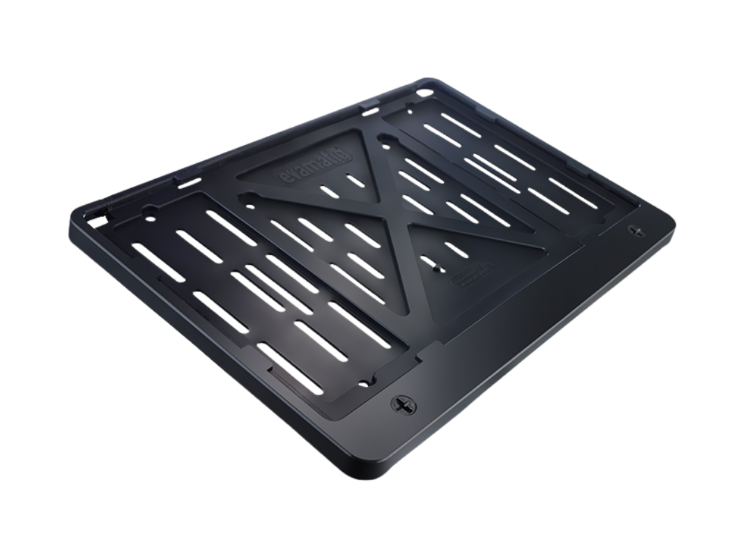 Kennzeichenhalter Pure Black 340x200 mm