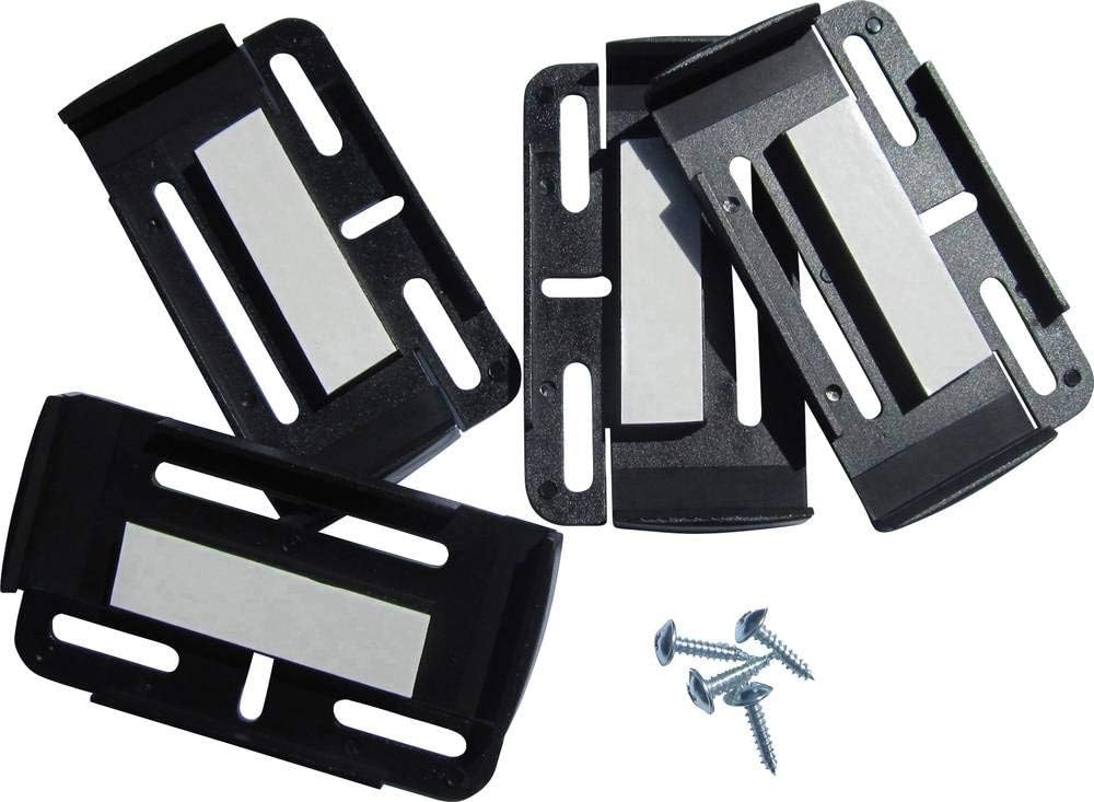 Kennzeichenhalter SimpleFix Schwarz - für 2 Kennzeichen - inkl. Schrauben