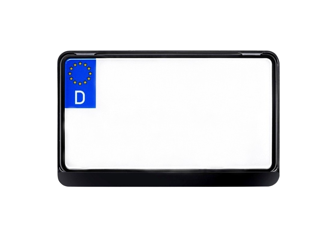 Kennzeichenhalter Pure Black 240x130 mm