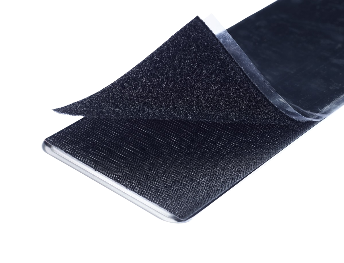 Rahmenloser Klett-Kennzeichenhalter (für 1 Kennzeichen)