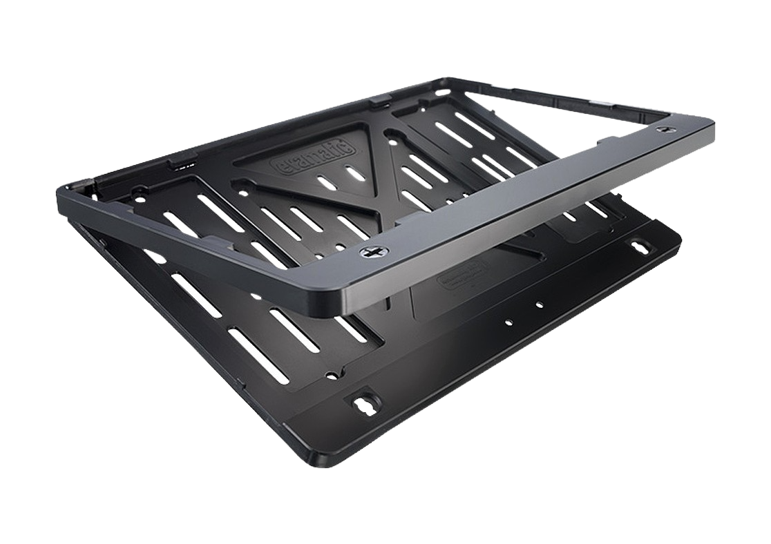 Kennzeichenhalter Pure Black 340x200 mm