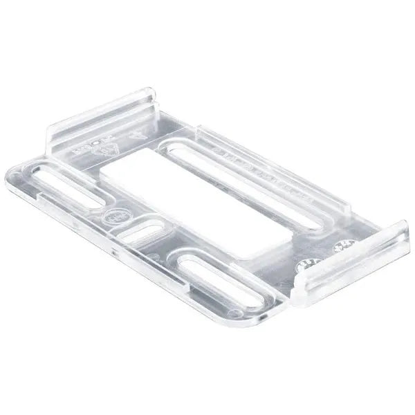 Kennzeichenhalter SimpleFix Transparent - für 2 Kennzeichen - inkl. Schrauben